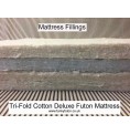 Tri fold Cotton Deluxe Futon Mattress Tri fold Cotton Deluxe Futon Mattress