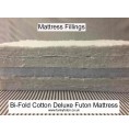 Bi fold Cotton Deluxe Futon Mattress Bi fold Cotton Deluxe Futon Mattress