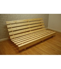 York Bifold Pine Futon